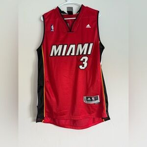 Adidas NBA Miami Heat #3 Dwyane Wade Jersey Size Large